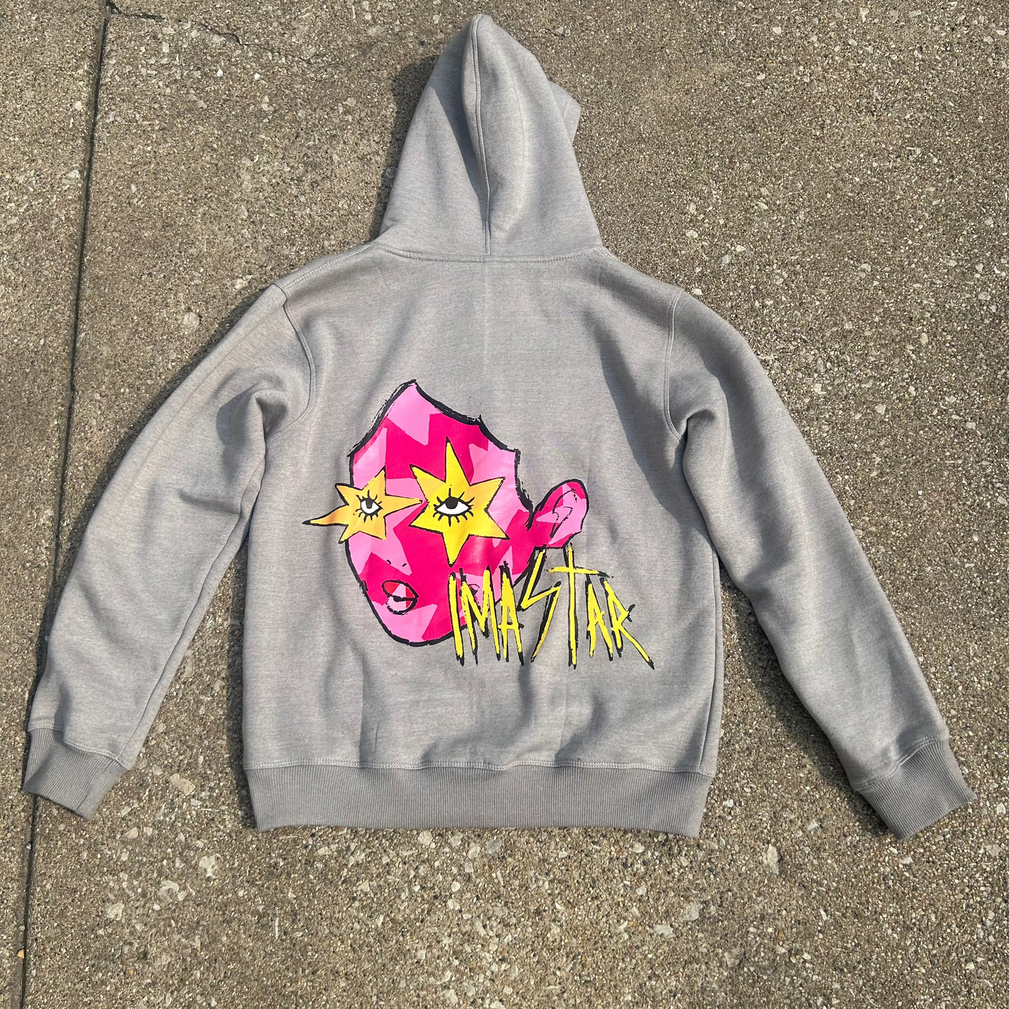 Gray Imastar Zip-up (Unisex)