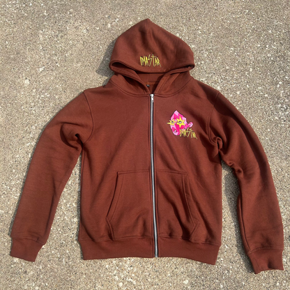 Brown Imastar Zip-up (Unisex)