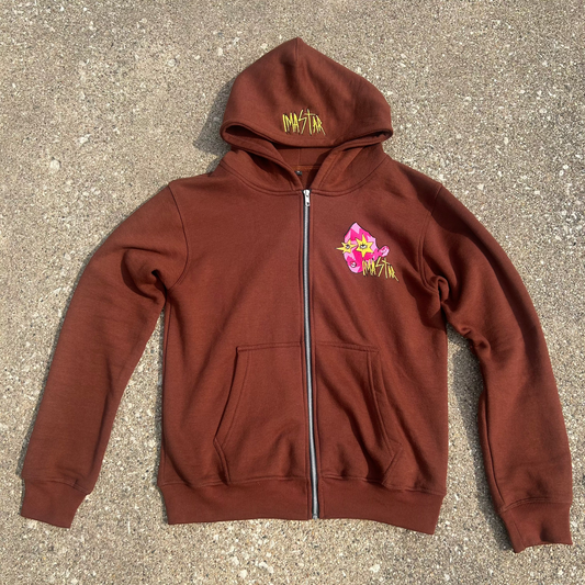 Brown Imastar Zip-up (Unisex)