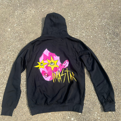 Black Imastar Zip-up (Unisex)
