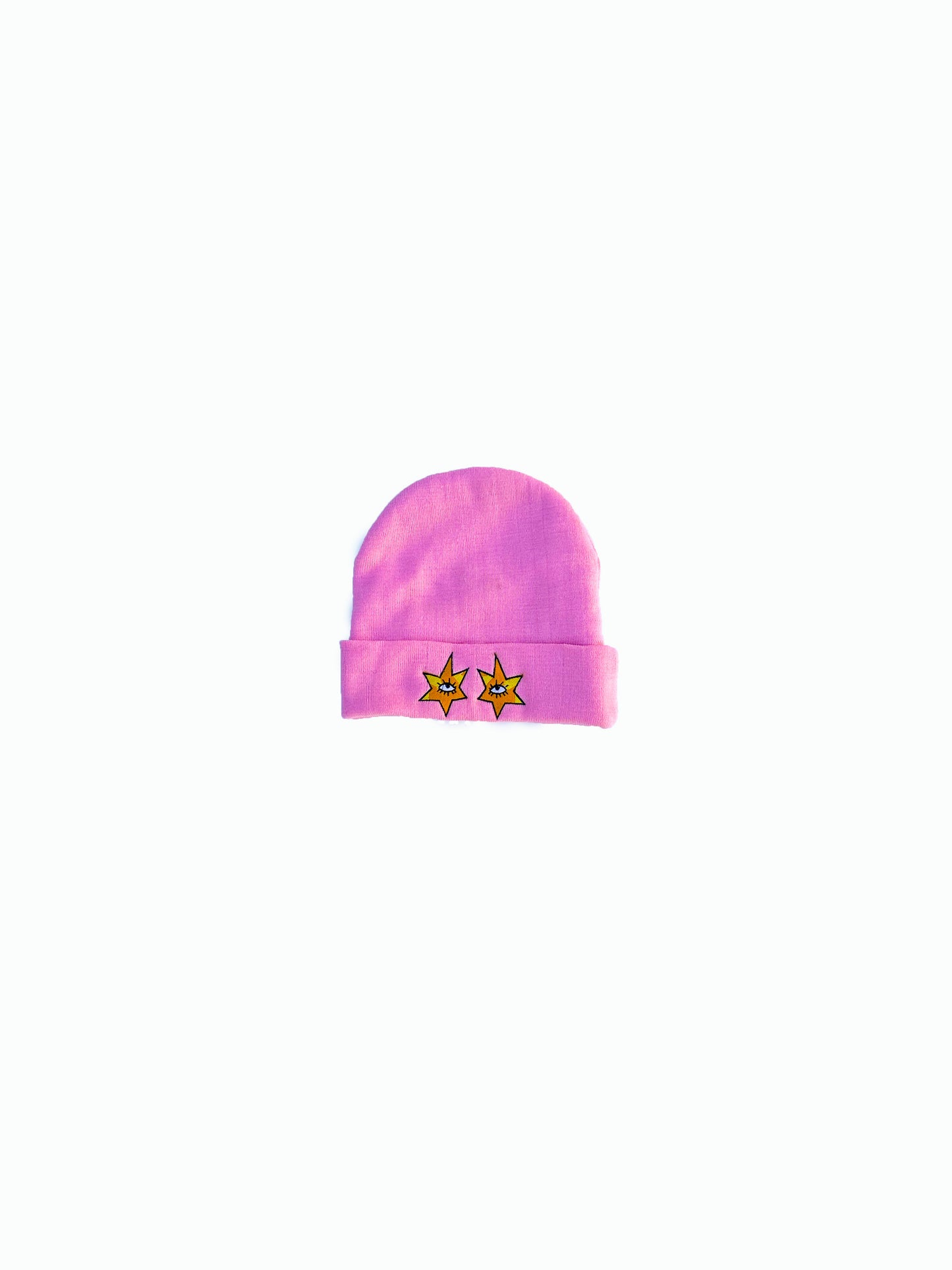 Pink Star Gazer Beanie
