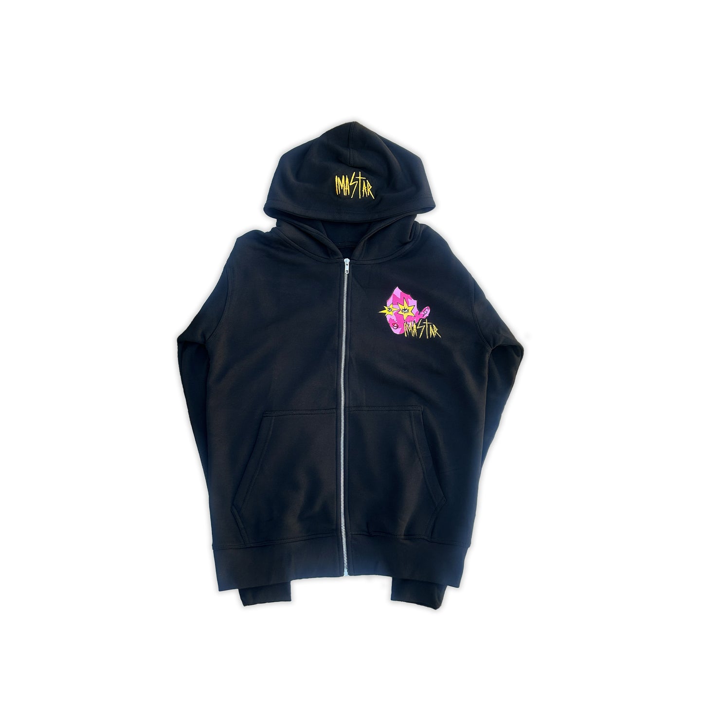 Black Imastar Zip-up