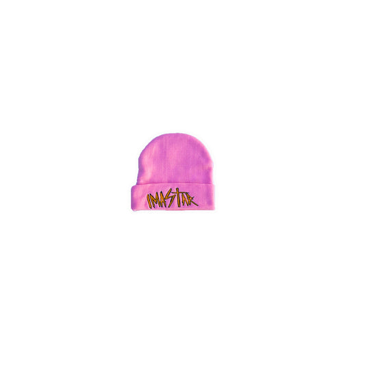 Pink Star Gazer Beanie